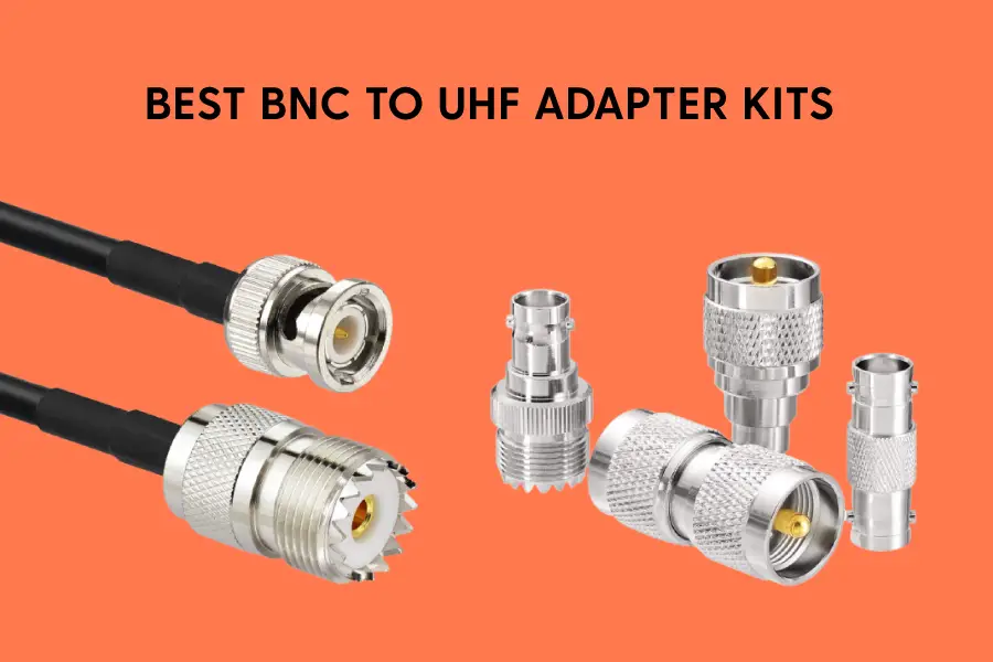BNC to UHF Adapter Connector Kit