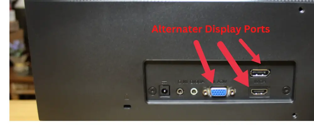 sceptre monitor no signal check input