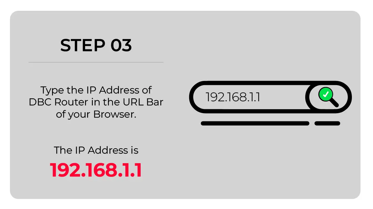 Defualt IP Address of BDC Wifi Router