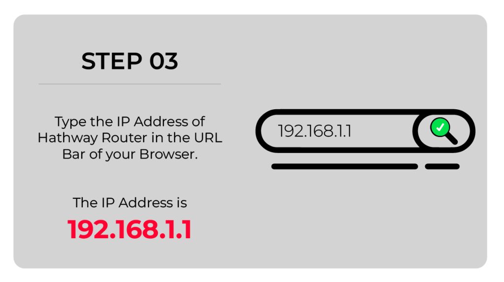 Defualt IP Address of Hathway Wifi Router
