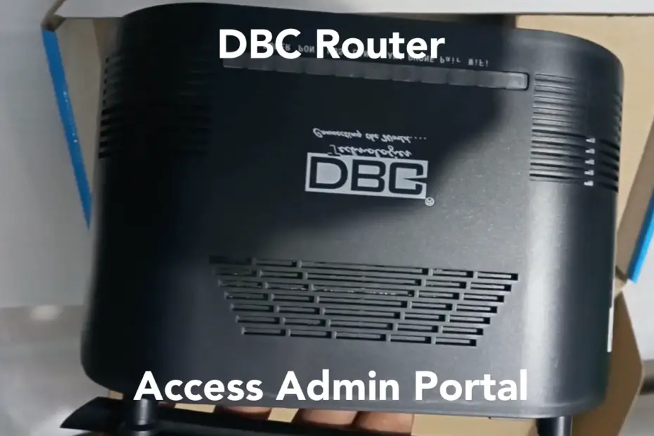 DBC Router Logins: Change Wifi Name Password [UPDATED]