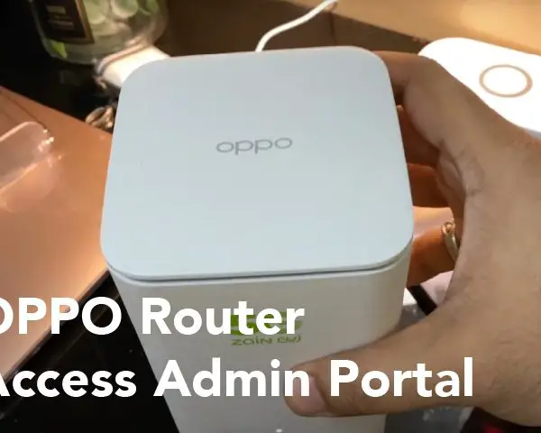OPPO Router Logins: Change Wifi Name Password