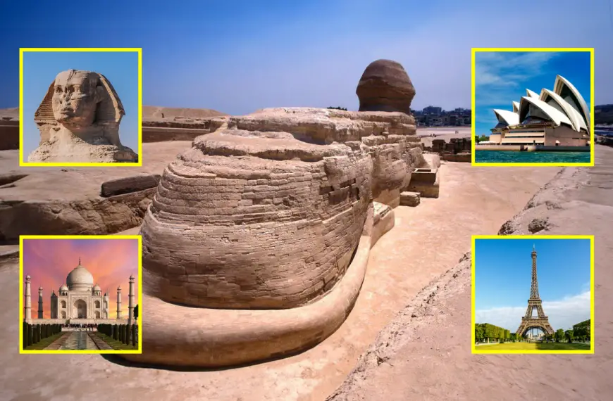 20 Famous Landmarks Seen from a rare angle that will change your perspective